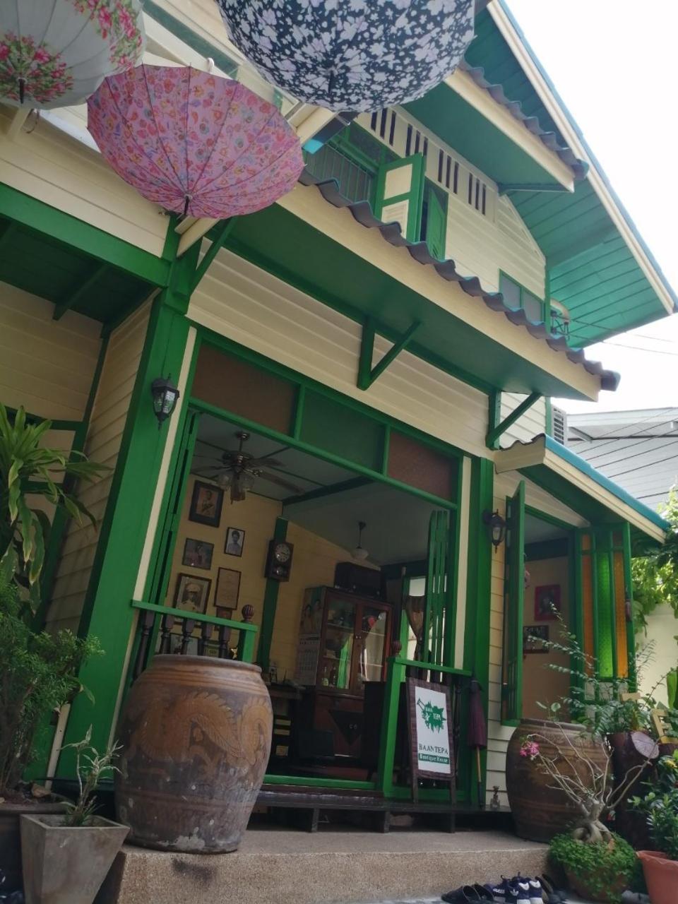 Bed and Breakfast Baan Tepa Boutique House Bangkok Zewnętrze zdjęcie
